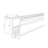 Шинопровод магнитный встраиваемый Elektrostandard Slim Magnetic 85086/00 a057186 купить в интернет-магазине SVETHUB в Москве