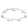 Корпус подвесной люстры Ambrella light DIY Spot Techno Ring SWH белый песок C9236 купить в интернет-магазине SVETHUB в Москве