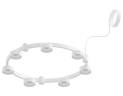 Корпус подвесной люстры Ambrella light DIY Spot Techno Ring SWH белый песок C9236 купить в интернет-магазине SVETHUB в Москве