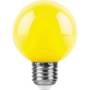 Лампа светодиодная Feron Е27 3W желтая LB-37125904