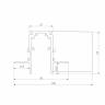 Коннектор L-образный Elektrostandard Slim Magnetic 85214/00 a067509 купить в интернет-магазине SVETHUB в Москве