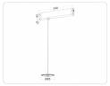 Трековое крепление Ambrella Light DIY Spot A2660 купить в интернет-магазине SVETHUB в Москве