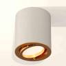 Комплект накладного светильника Ambrella light Techno Spot XS7423022 SGR/PYG серый песок/золото желтое полированное (C7423, N7004) купить в интернет-магазине SVETHUB в Москве