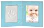 Фоторамка Innova PI07886 Фоторамка 13*18 + набор для лепки Baby Keepsake photo and imprint kit голубая, МДФ Б0032002
