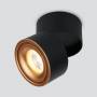 Светодиодный спот Elektrostandard DLR031 15W 4200K 3100 черный матовый/золото a050528